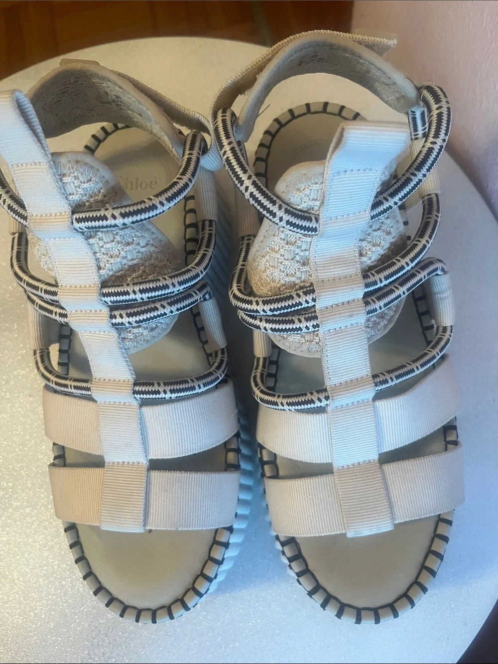 Chloe platform sandals