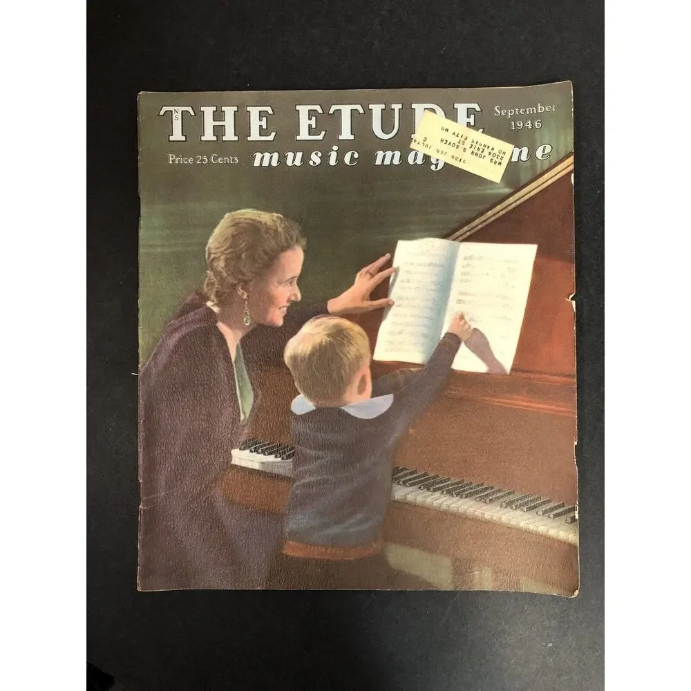 Vintage 1940s etude