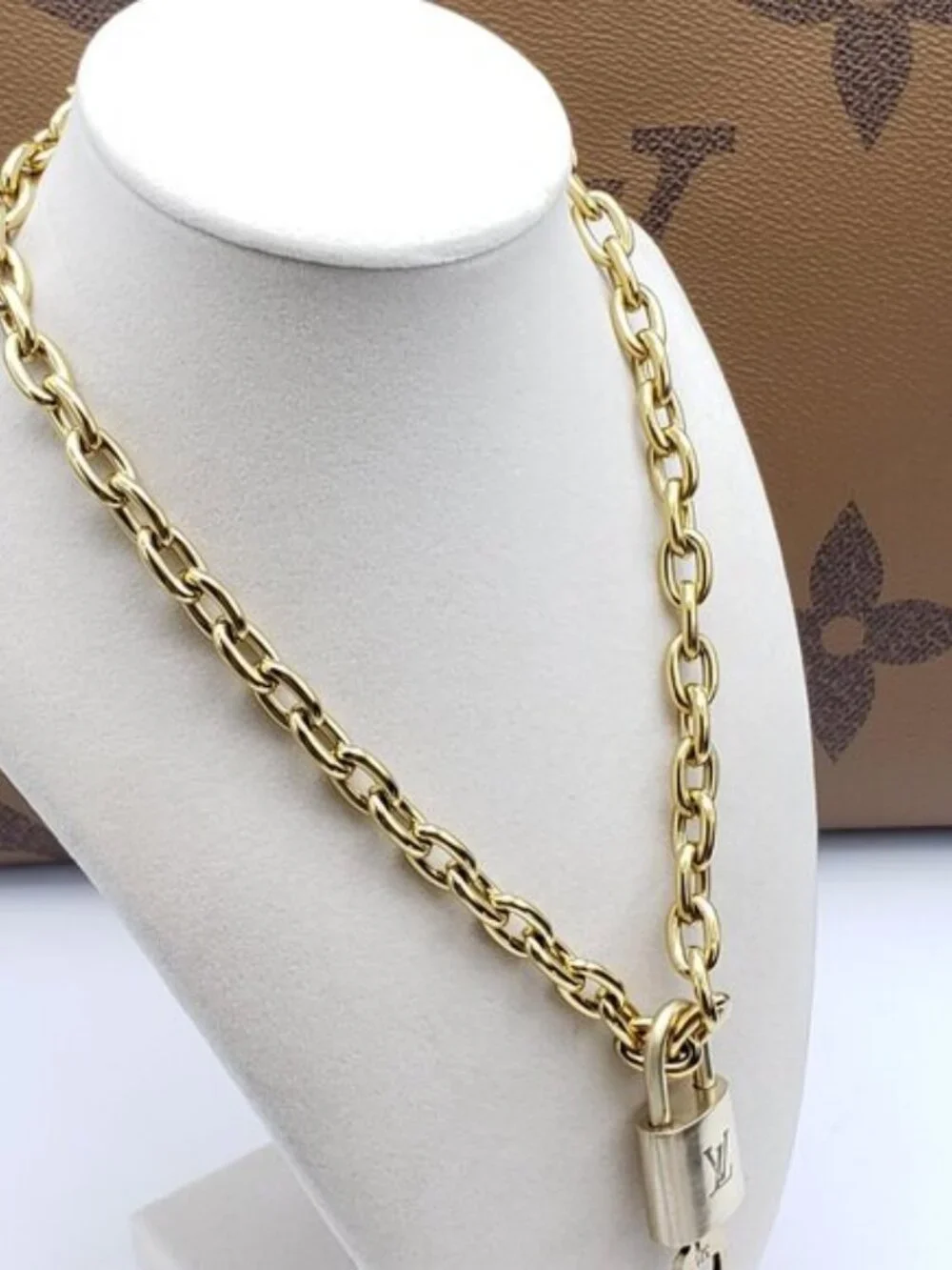 Louis Vuitton gold plated