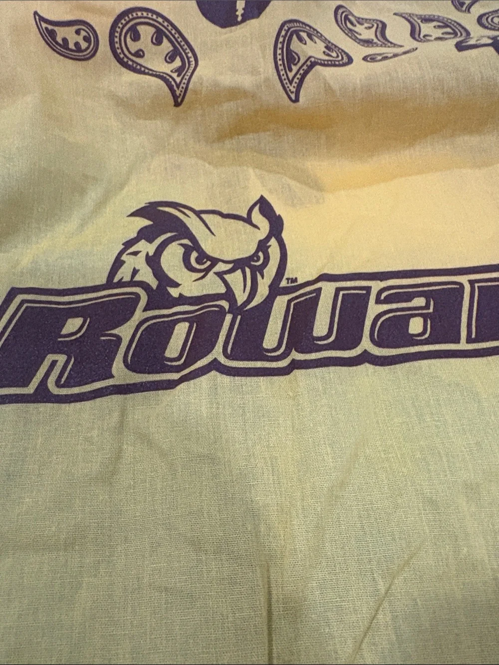 Rowan University bandana mew women