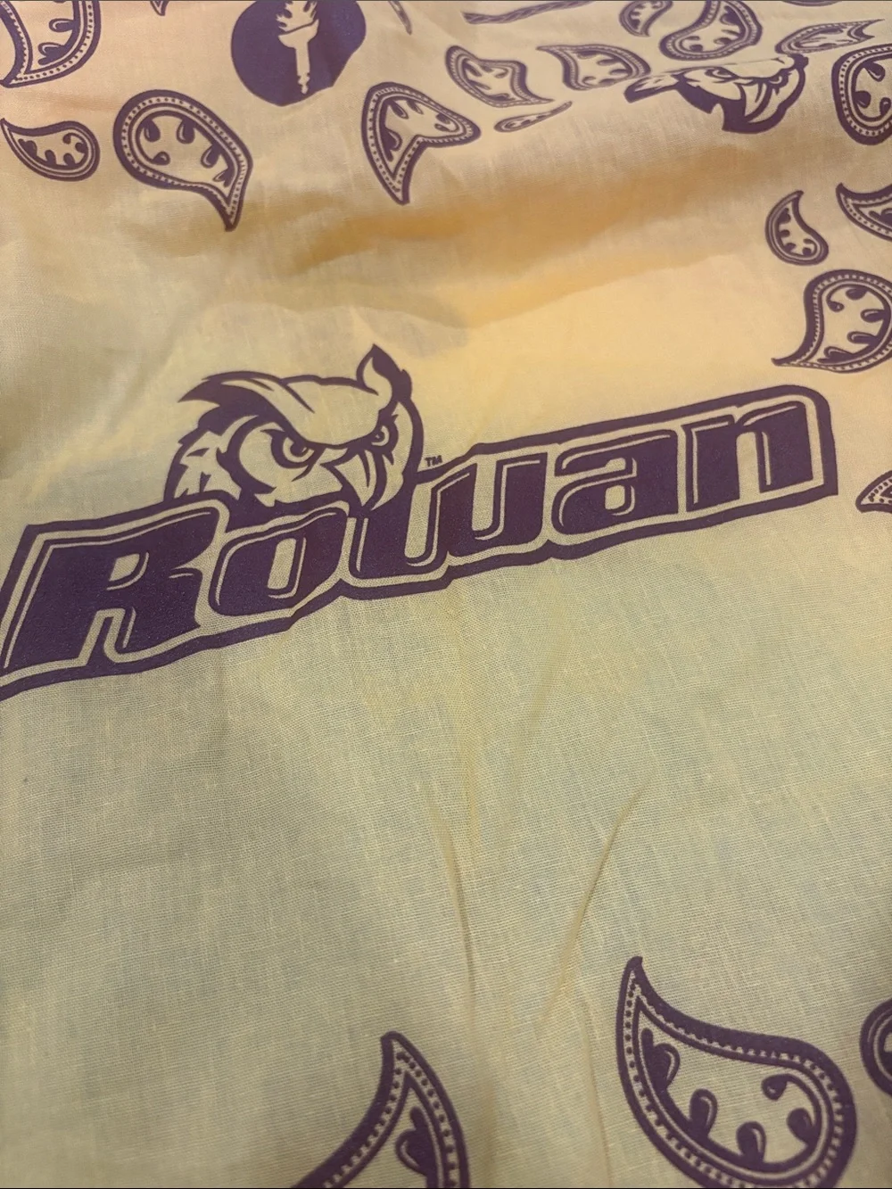 Rowan University bandana university pieces