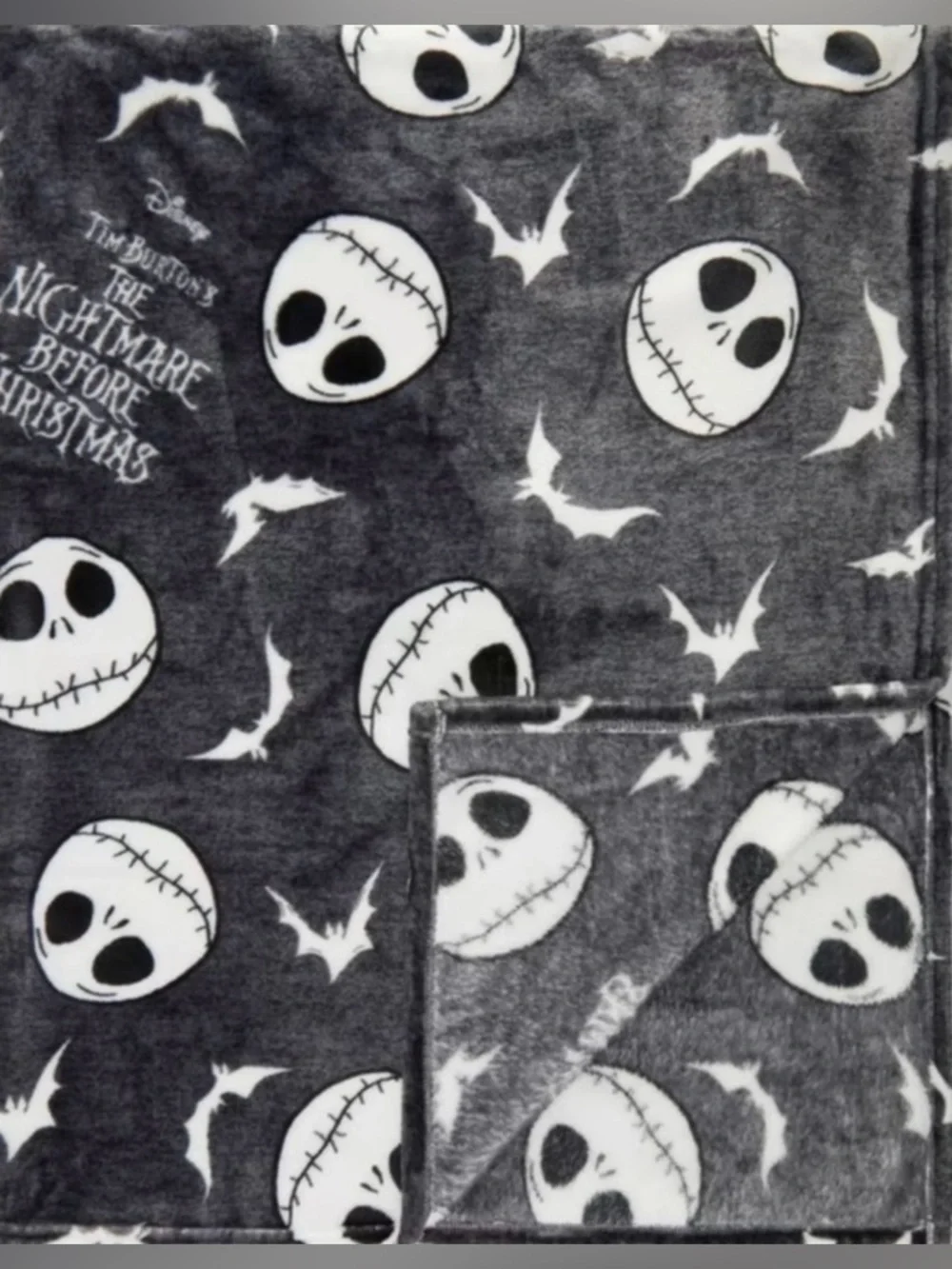 Disney Nightmare Before Christmas Throw Blanket