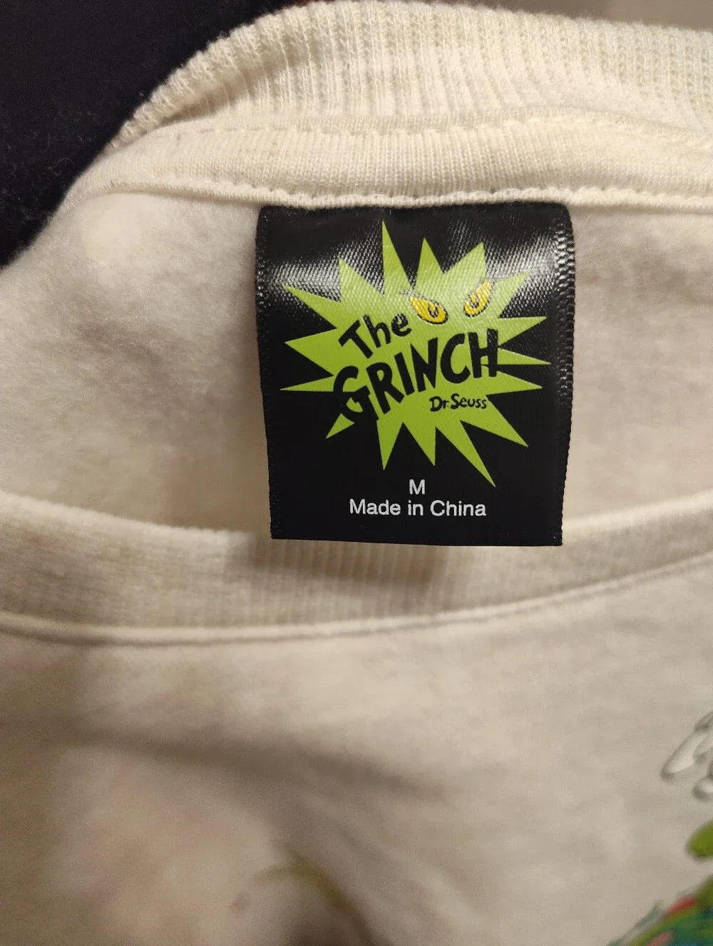 Dr. Seuss white crewneck