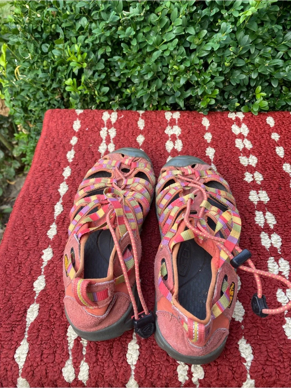 Keen sandal size fabric