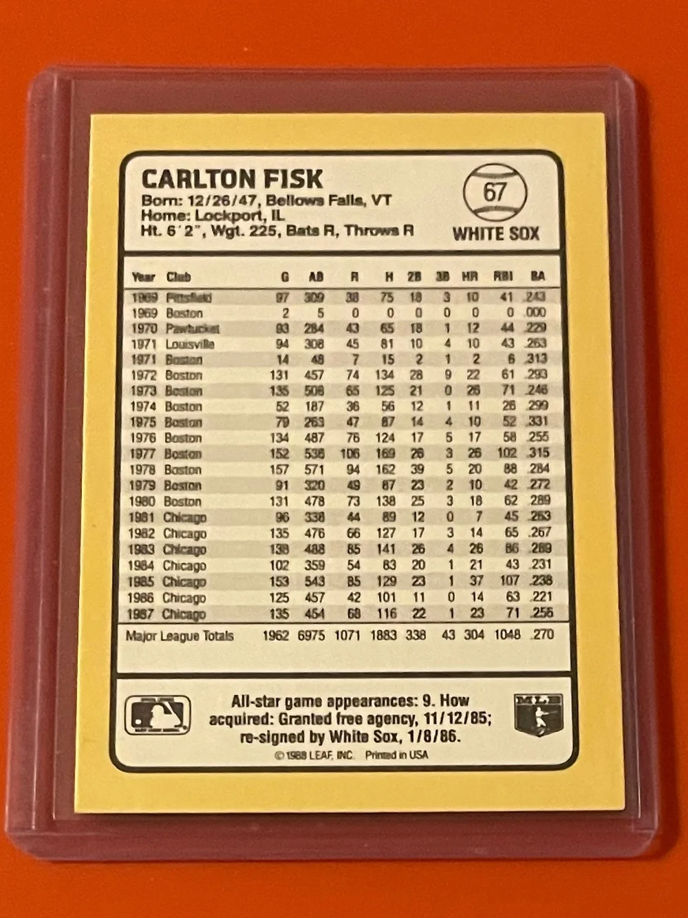 Donruss good ungraded