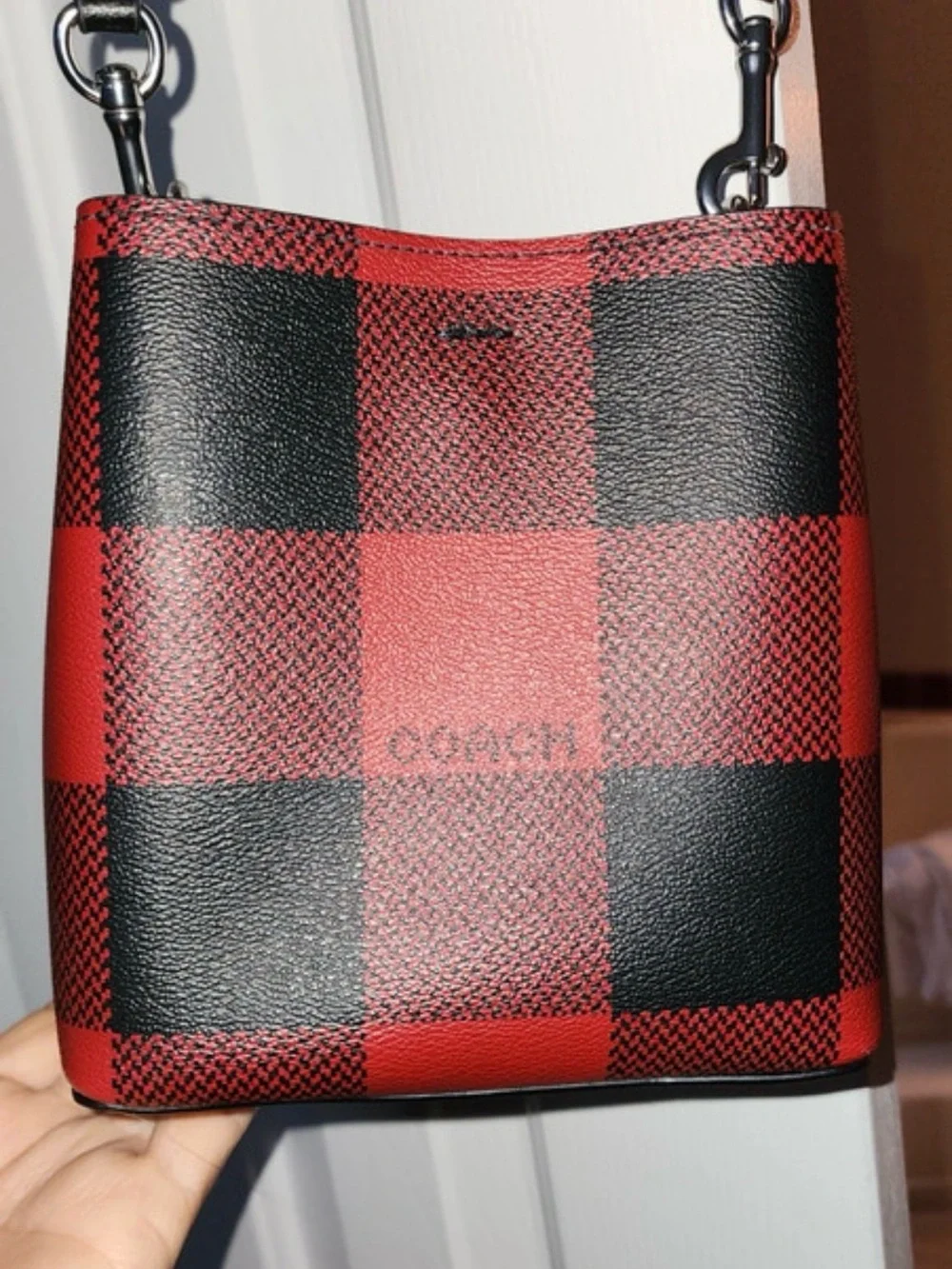 Coach crossbody red