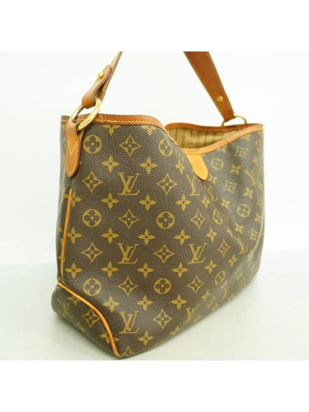 Louis Vuitton Shoulder Bag Monogram Delightful PM Brown