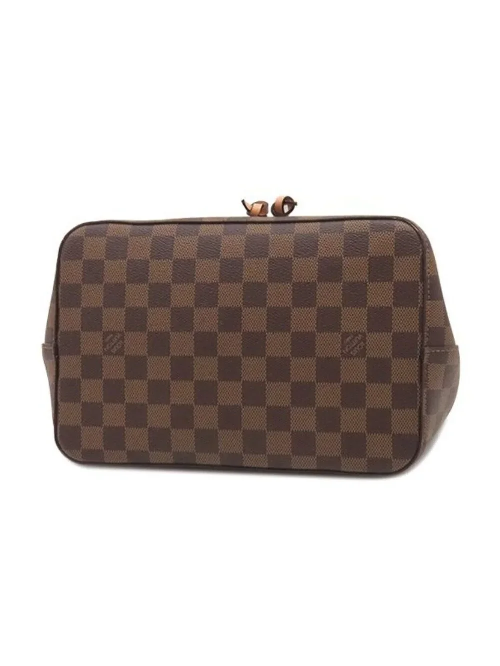 Louis Vuitton Shoulder Bag Neo Noe Damier Canvas Venus Gold Brown Pink Ebene