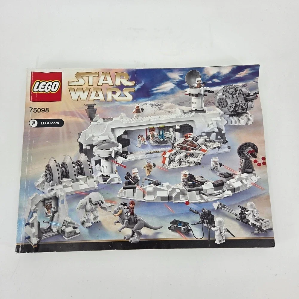 Lego Star Wars 75098 Assault on Hoth Instruction Manual Building Guide Only‎
