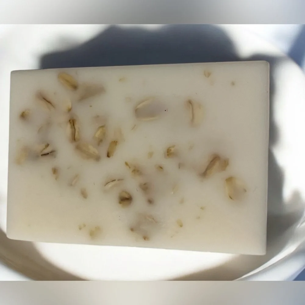 Handmade cream soap