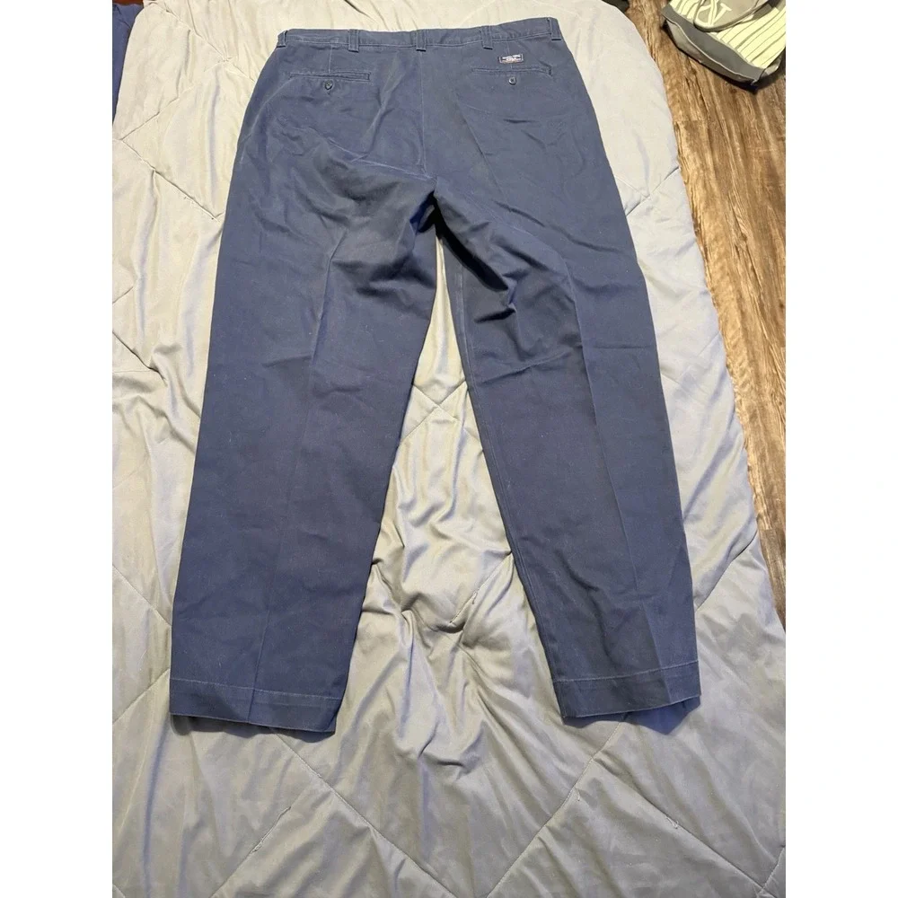 Vintage Polo Ralph Lauren Philip Pant‎ Classic Chino Navy Blue 38x30 (38x31)