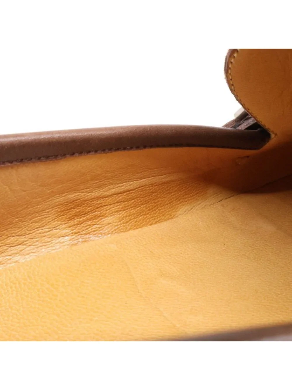 Hermes Hapi Leather Loafers