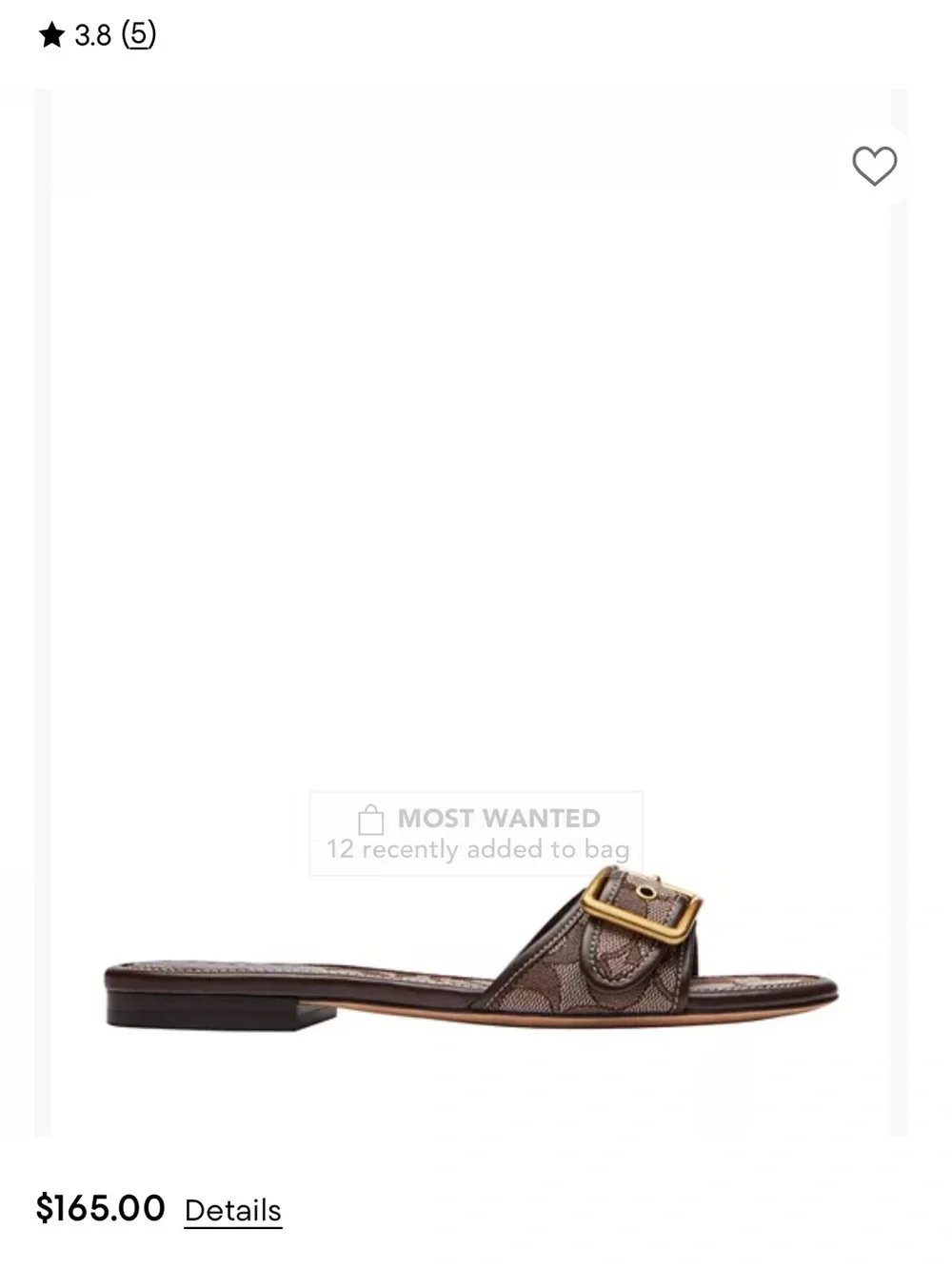 Coach signature oak