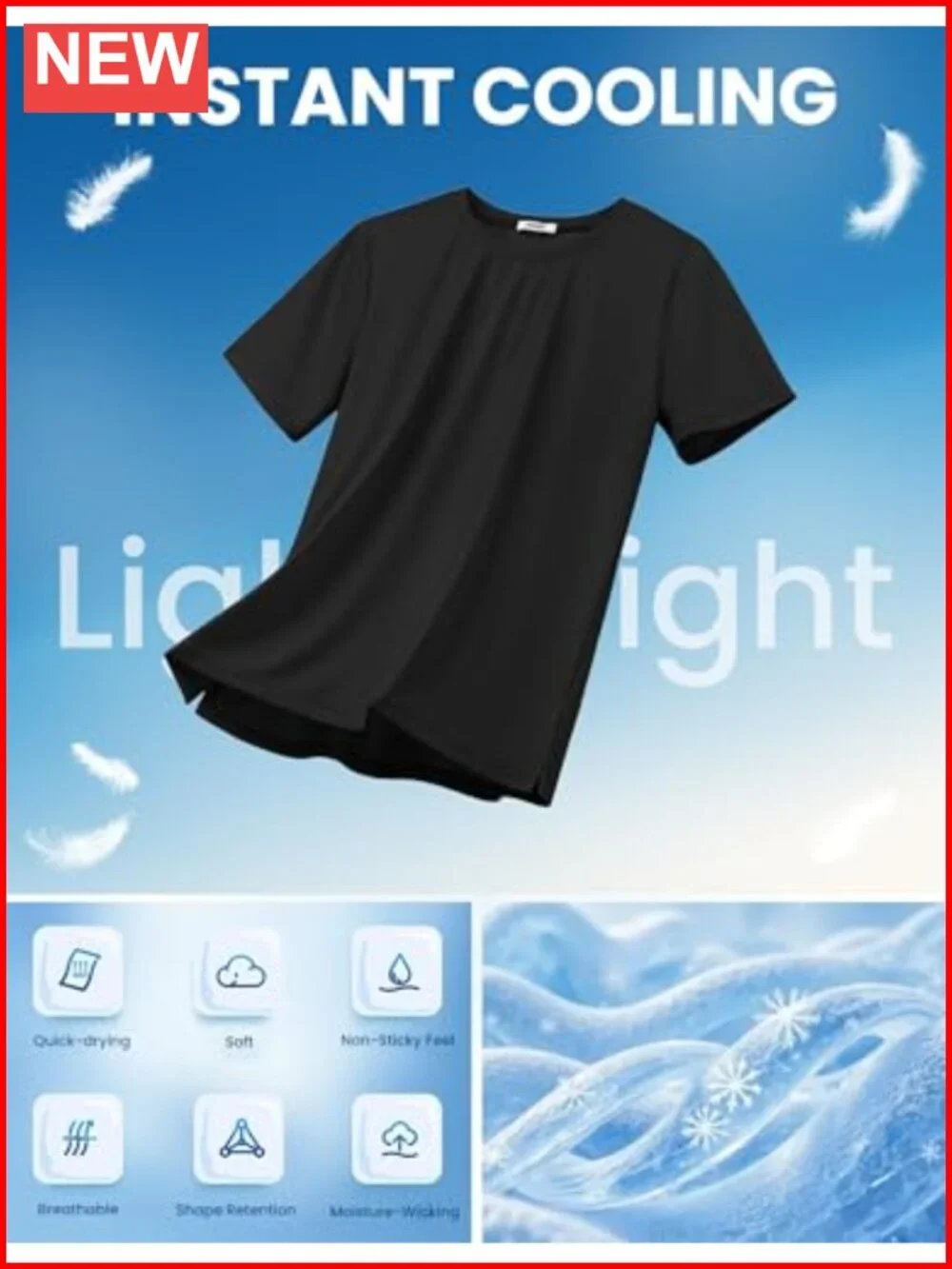 Men's UPF 50+ Rash Guard Swim Shirt Quick-Dry Long Sleeve