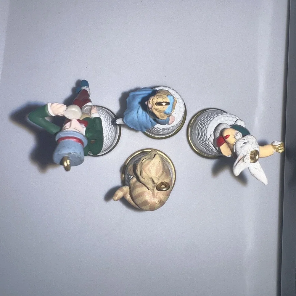 Hallmark Keepsake Mini Ornaments‎ Alice in wonderland Series Complete Set Bell