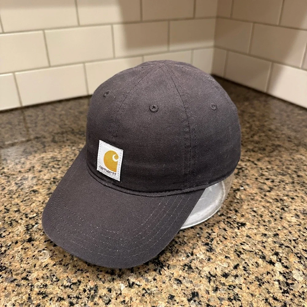 Carhartt AH8900 Baseball Cap Youth One Size Fits Most Gray Hat‎ Kids