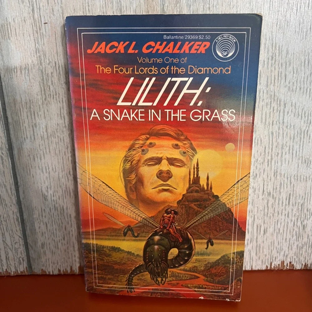 Lilith A‎ Snake in the Grass Jack L Chalker 1st Ed 1981 Sci-Fi Paperback Book