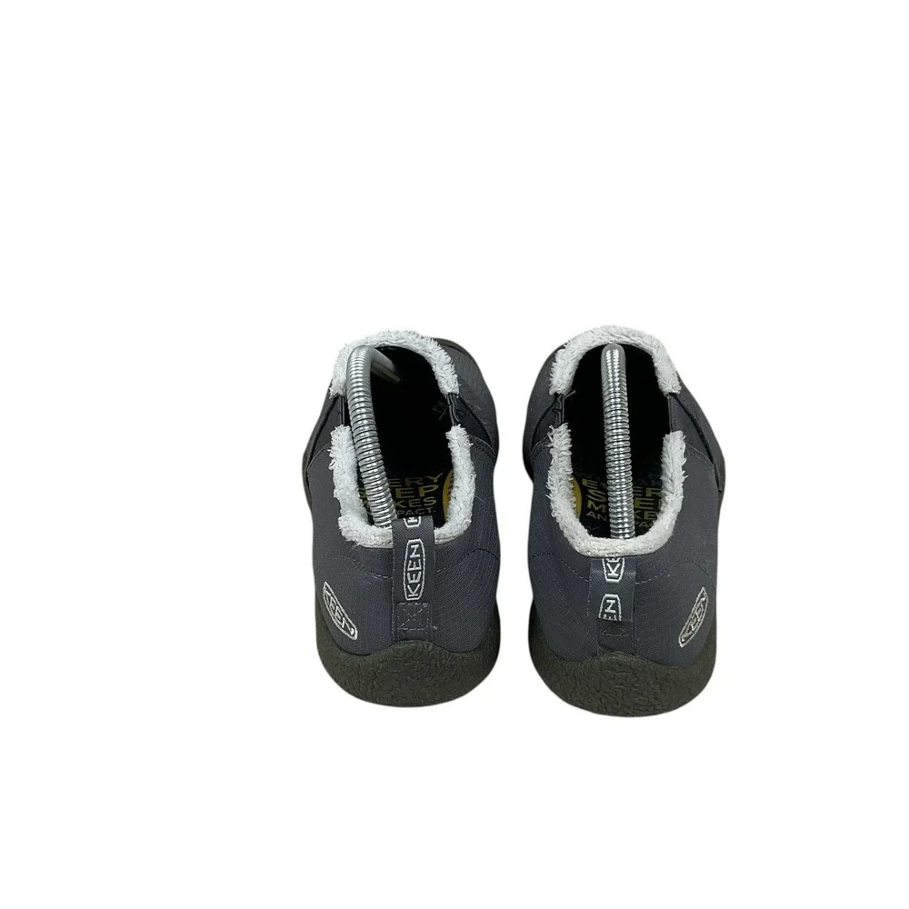 Keen Shoes Mens 9‎ Howser II Sneakers Slip On Flats 1023998 Gray Fabric Casual