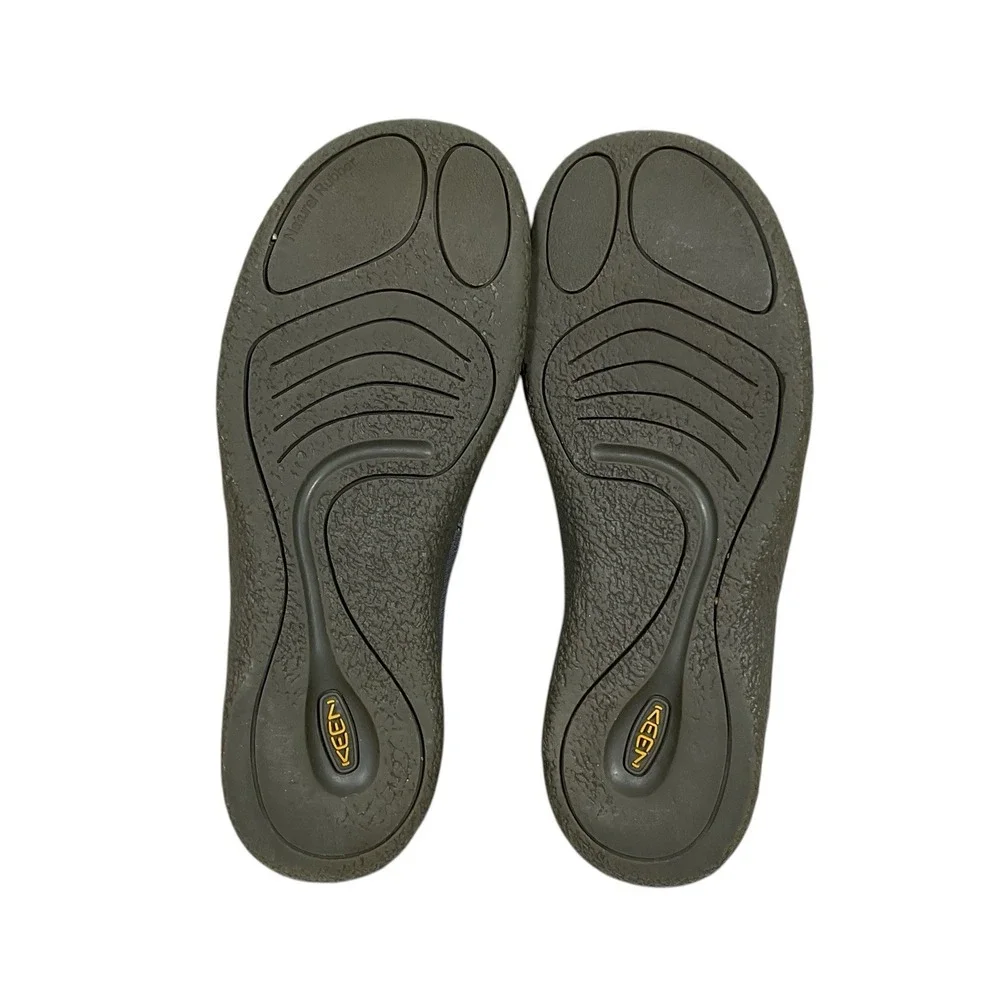 Keen Shoes Mens 9‎ Howser II Sneakers Slip On Flats 1023998 Gray Fabric Casual
