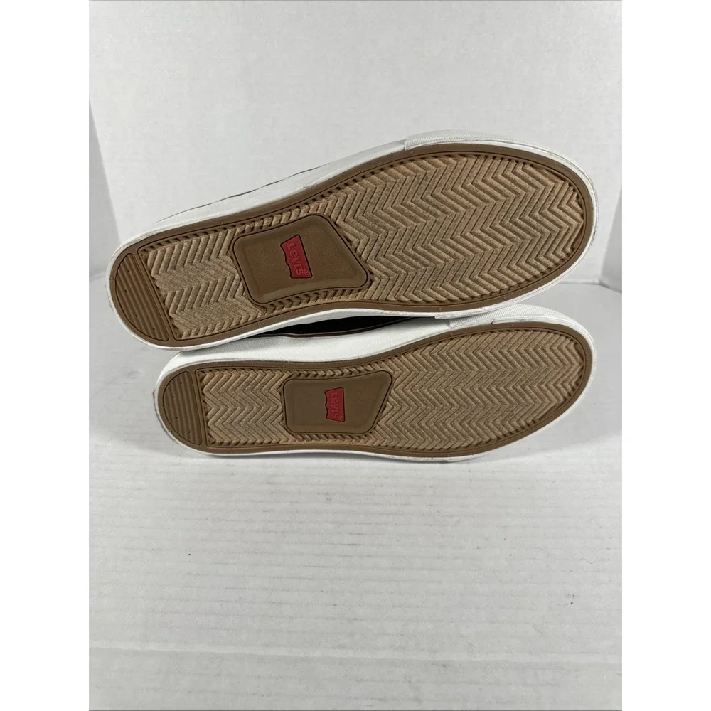 Levi's Mens Avery Synthetic Leather Casual‎ Lace Up Sneaker Shoe 10.5M