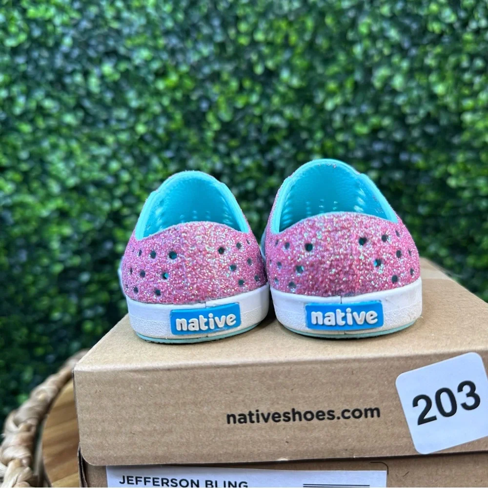 Native Shoes sparkly sneakers