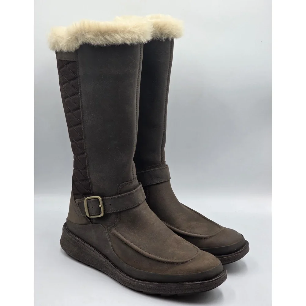 Merrell‎ Women's 7 Tremblant Ezra Polar Waterproof Boots Brown Expresso J99090