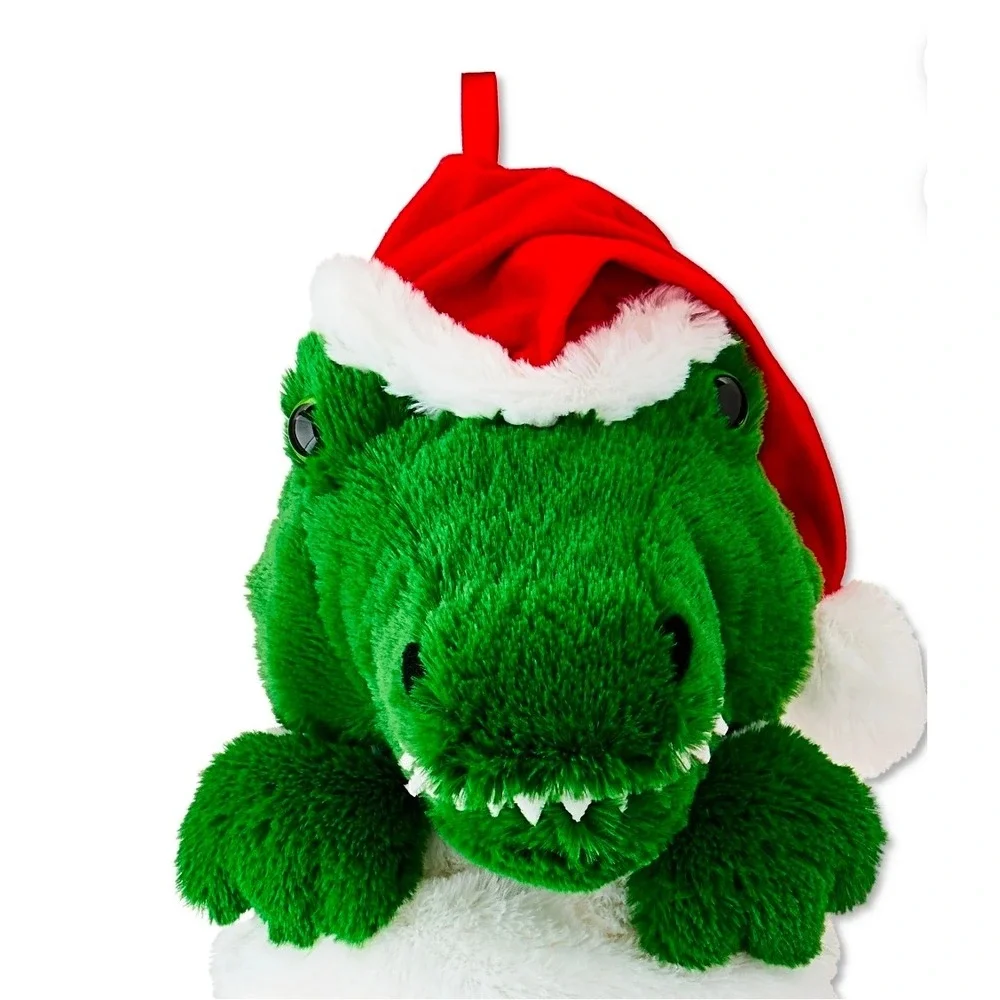 T Rex Animated Singing Christmas Stocking Dinosaur Merry Rawr‎ Mas