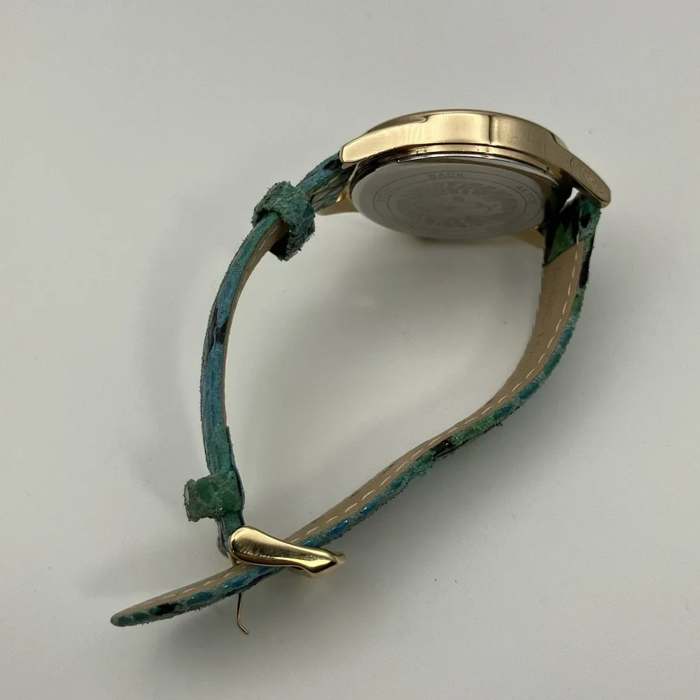 1 - Anne‎ Klein Watch / Leather Band / Women's / New Battery / No. 3 / Flaws