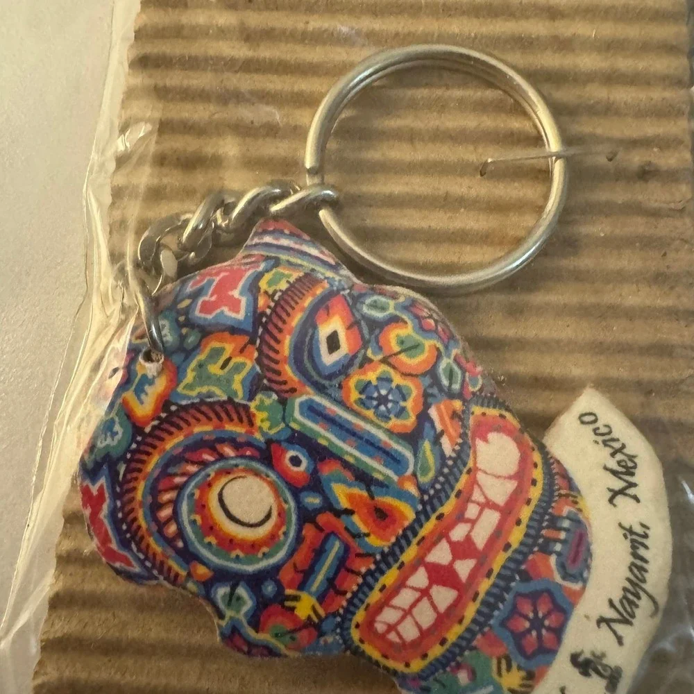 Arte Huichol colorful sugar