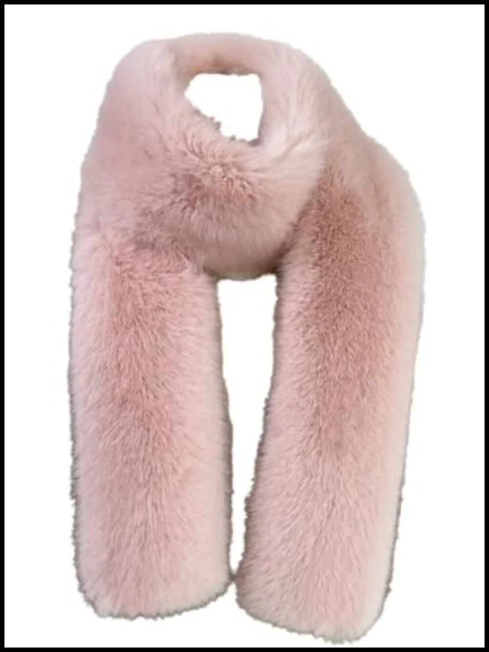 Fluffy Faux Fox Fur Shawl Womens Wedding 1920s Party Stole Shrug Neck Warmer