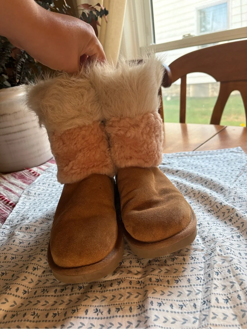 UGG simple boots lining