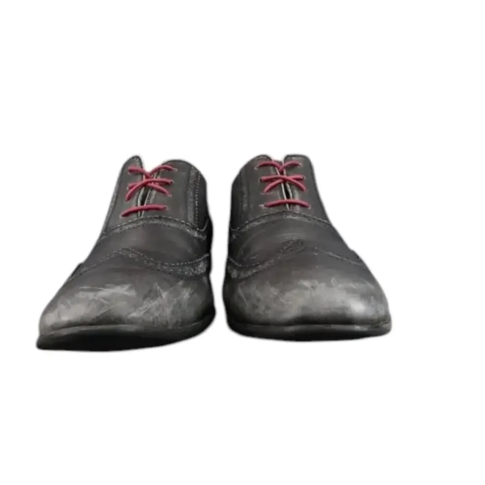 Original Penguin Shoes Mens 13 Oxfords Wingtip Leather Formal Distressed Classic