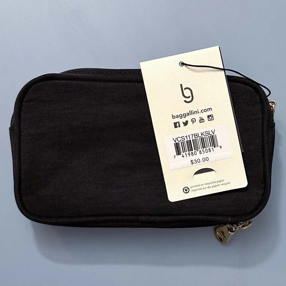 Baggallini black nylon