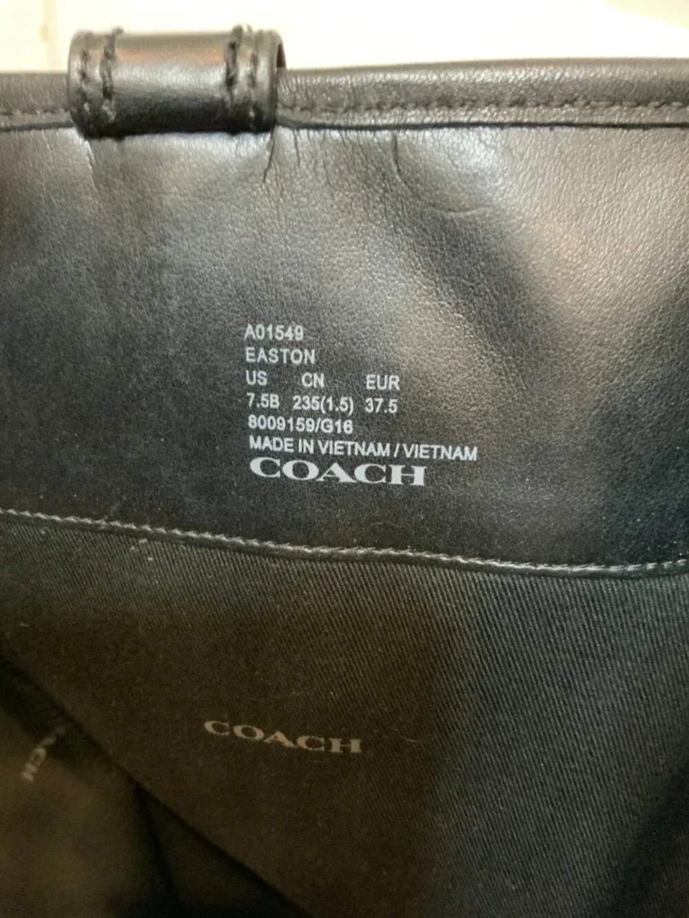 Coach women black