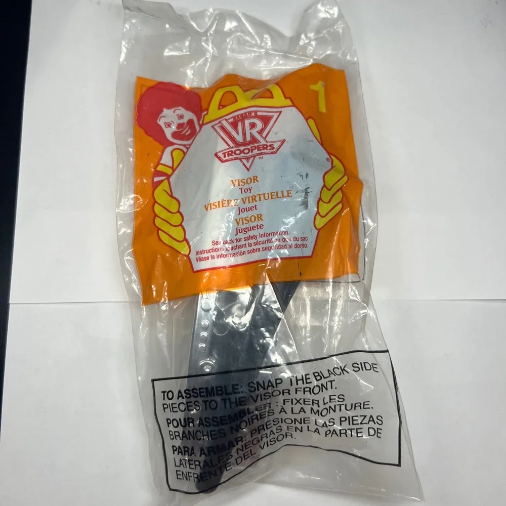 McDonalds 1995‎ Treasure Planet VR Troopers Visor Toy Sealed New Vintage Collect