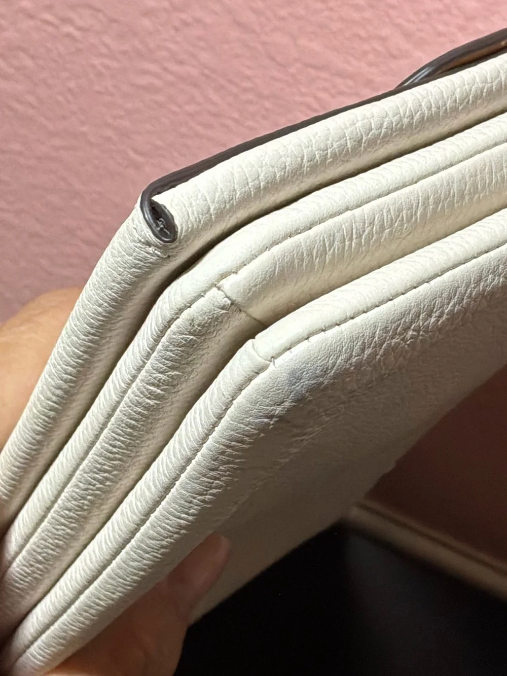 Coach triple pocket