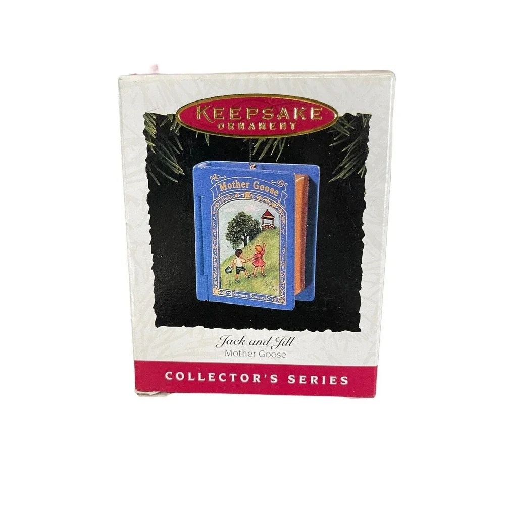 1995 Hallmark Keepsake Ornament‎ Jack and Jill Mother Goose Collector's Series