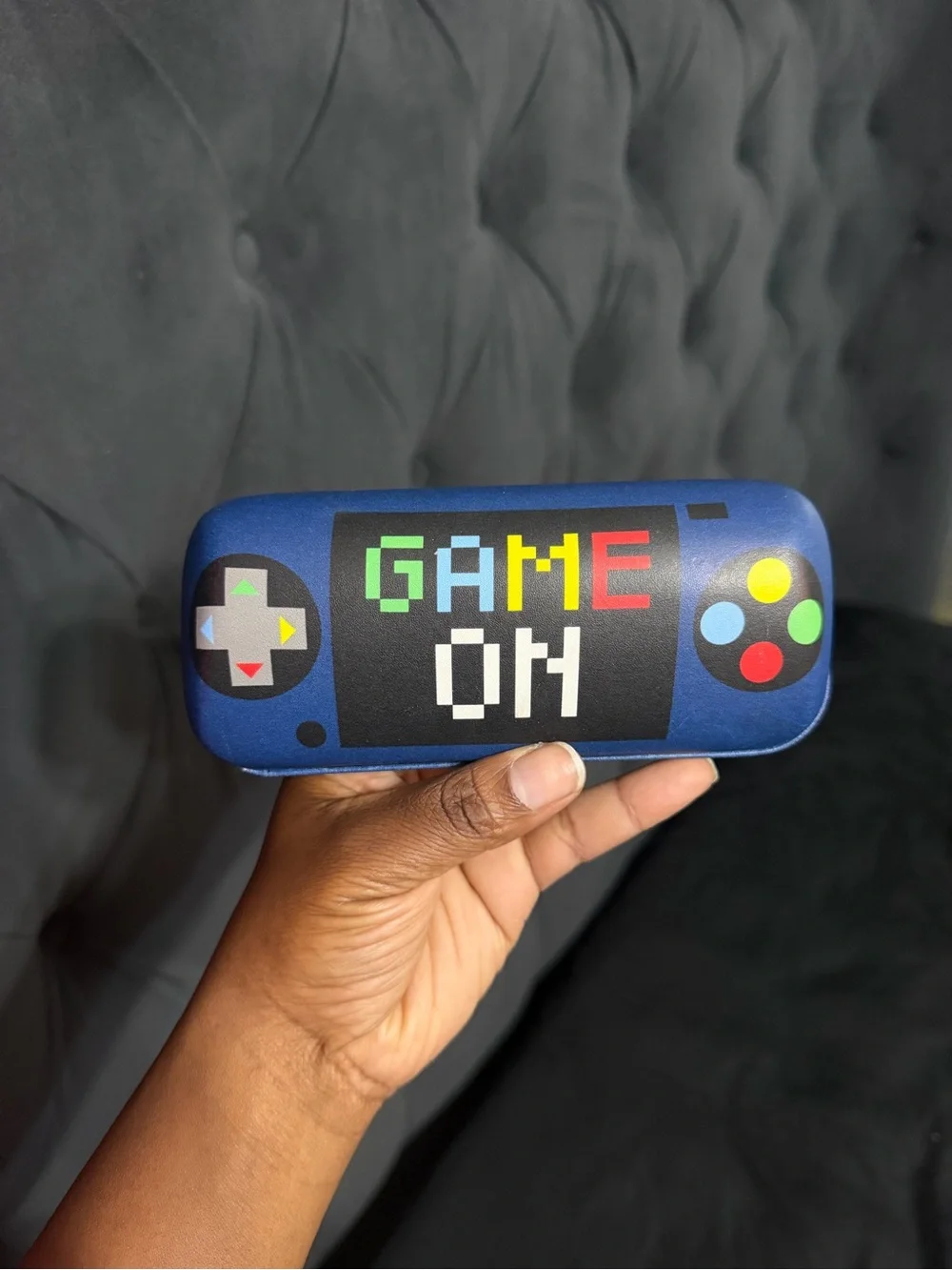 Gaming Eyewear/Sunglass Hard Case - Blue 