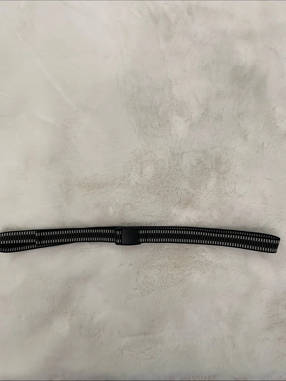 Black Webbing Belt. Approx 45” long