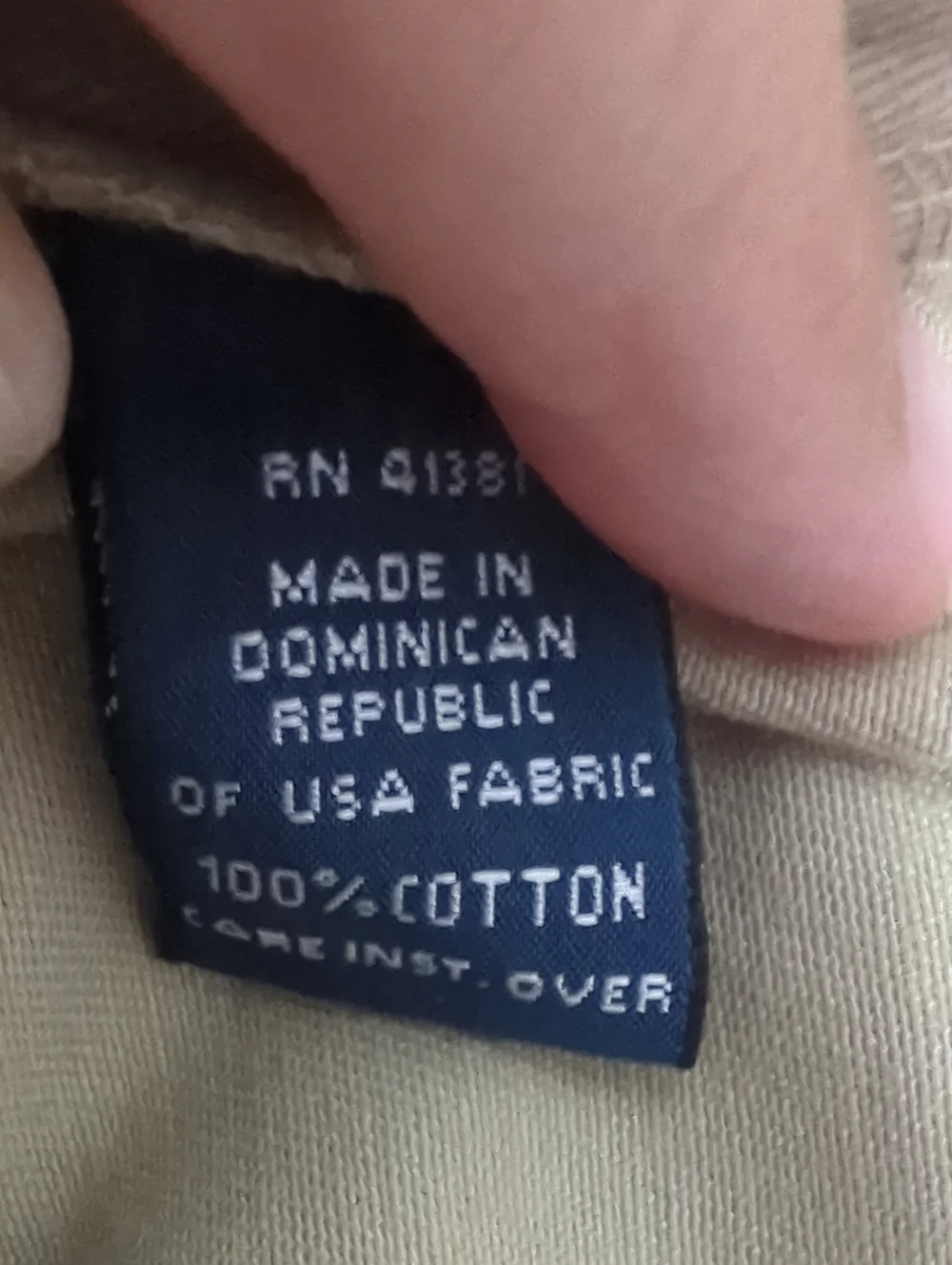 Polo Ralph Lauren khaki color