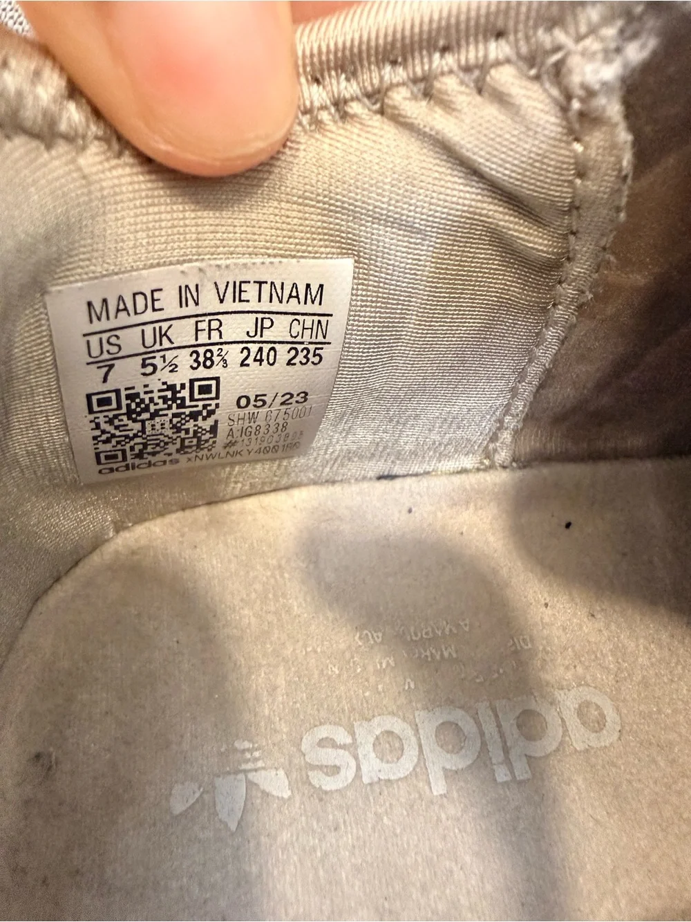 adidas slip trainers