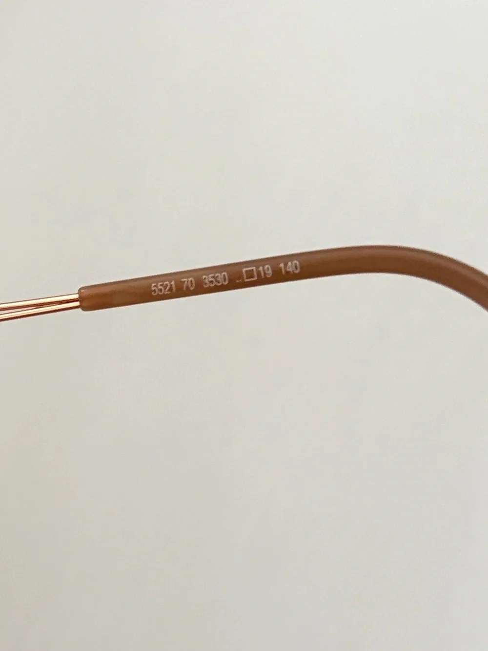 Silhouette prescription frame don’t