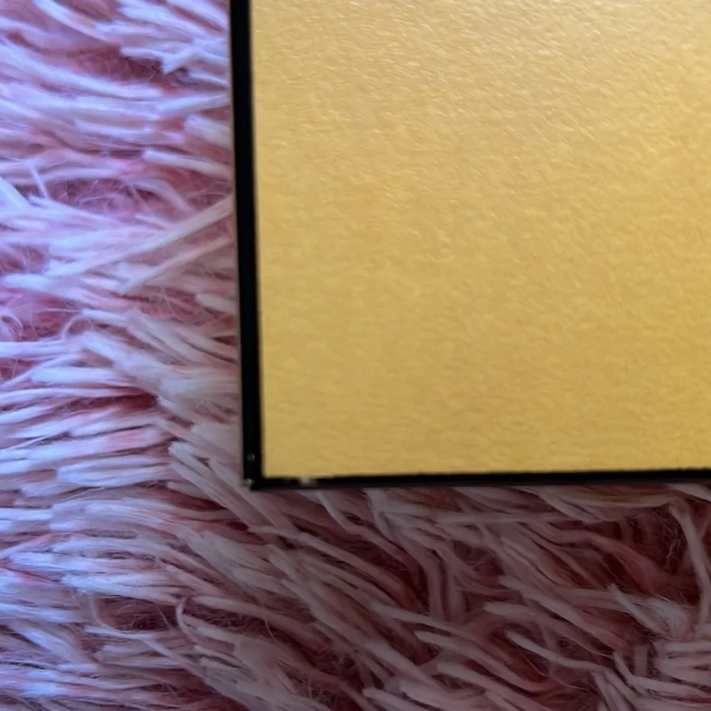 Fendi yellow empty