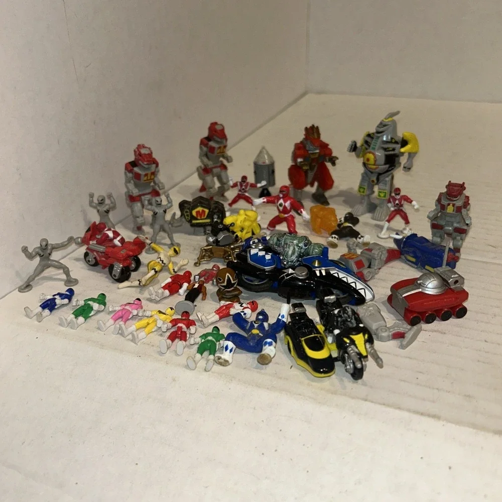 POWER RANGERS 1994 MMPR MICRO MACHINES ORIGINAL VINTAGE Figure Lot‎ A2