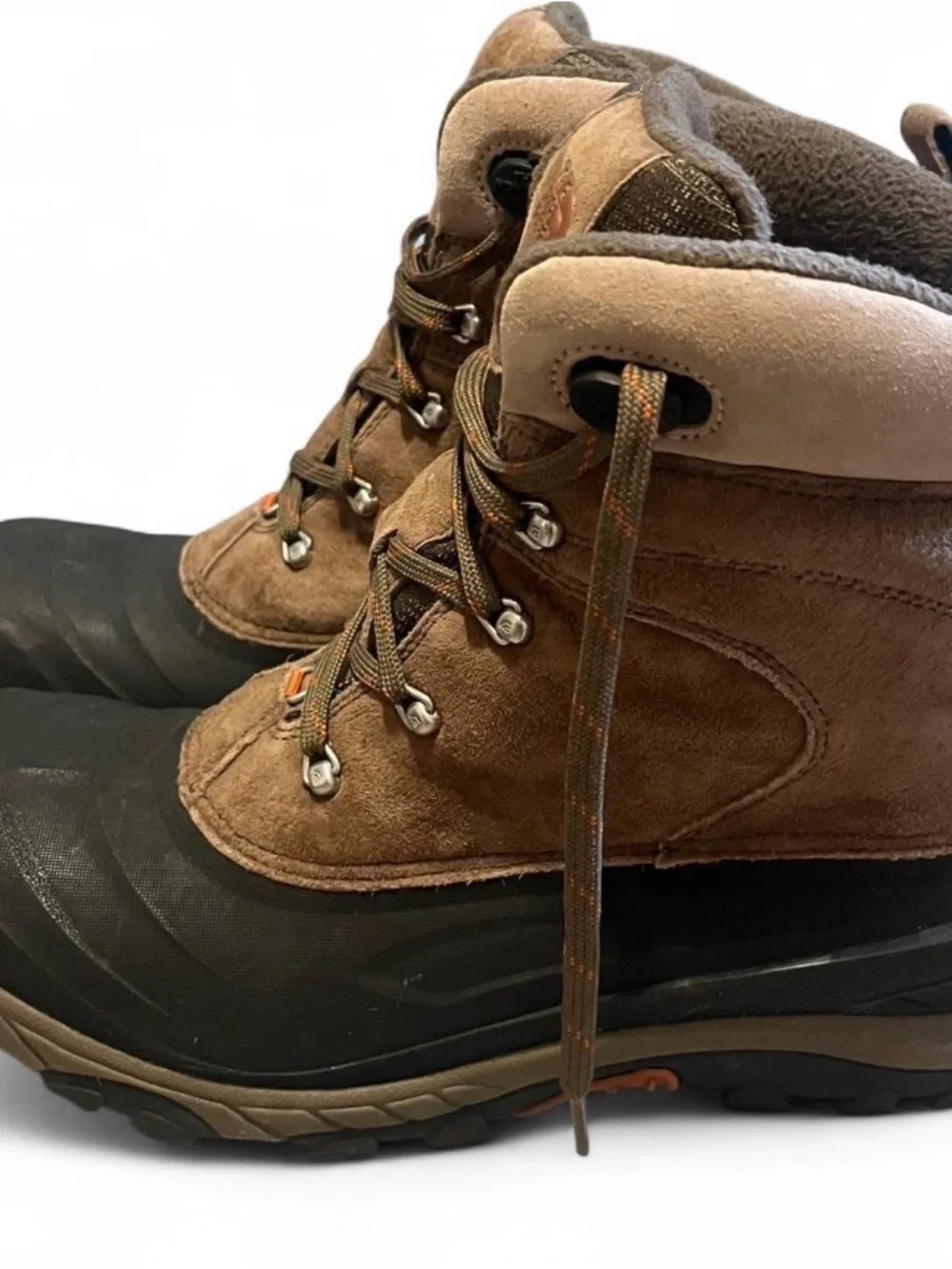 The North Face‎ Brown and Black Waterproof Men's Hiking Boots Outdoor Adventure