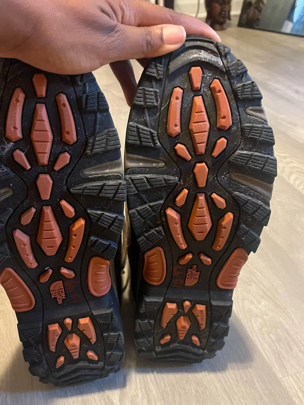 The North Face rugged waterproof