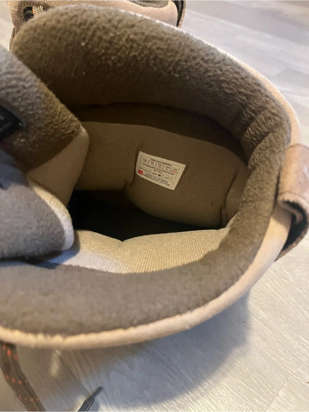 The North Face rugged waterproof