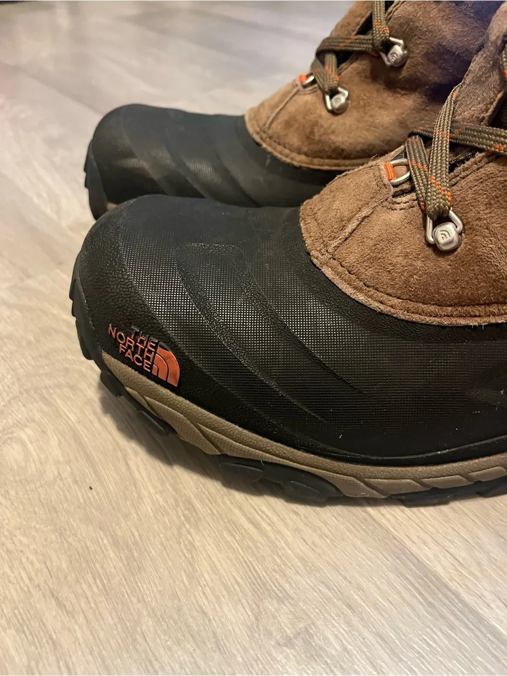 The North Face rugged waterproof