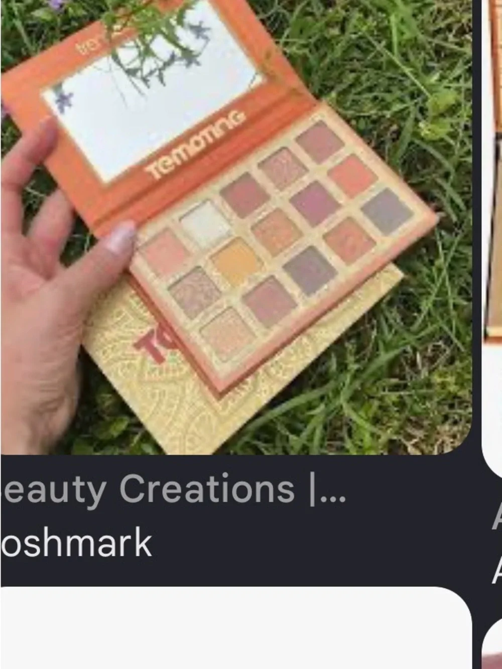 Trend Beauty TEMPTING Eyeshadow Palette - Warm Neutrals & Shimmers