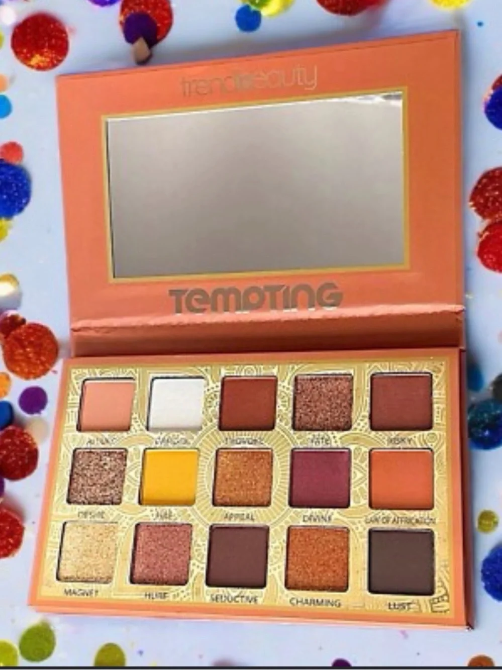 Trend Beauty TEMPTING Eyeshadow Palette - Warm Neutrals & Shimmers